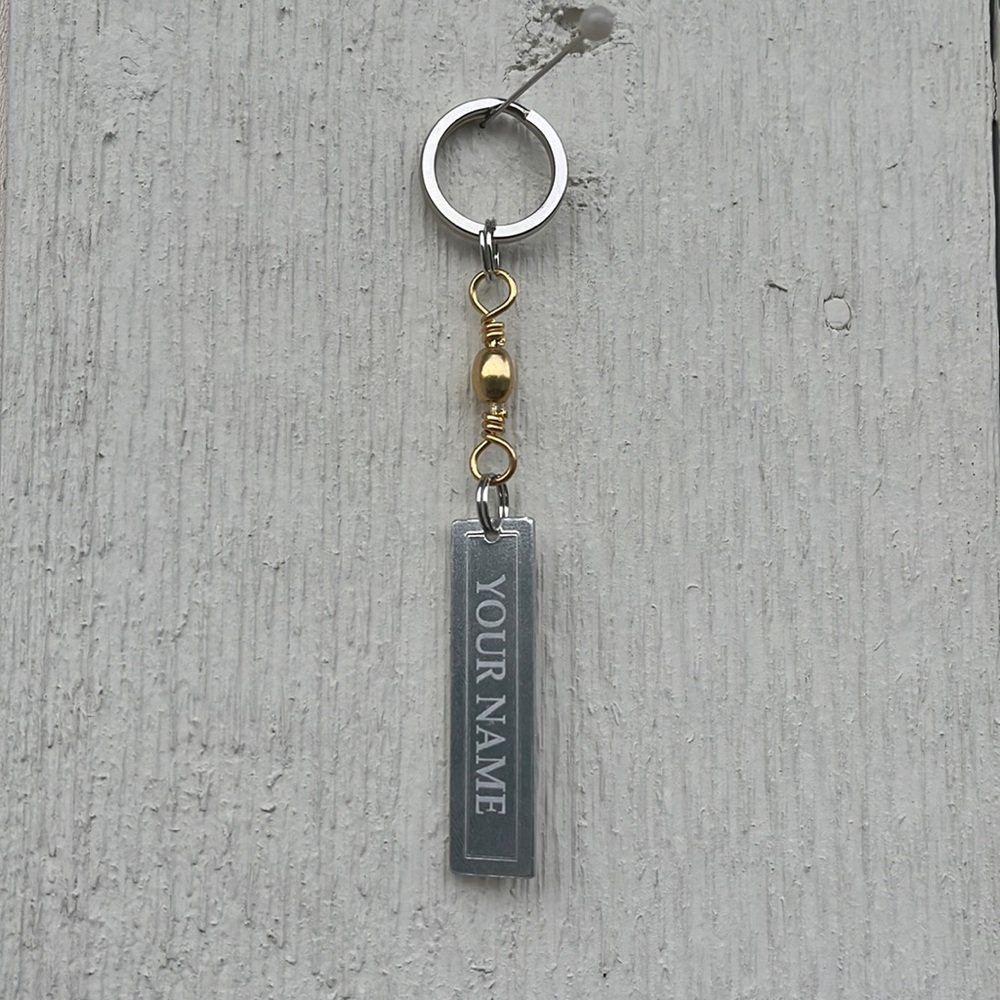 Personalized keychain customized too your text great gift for at a great price